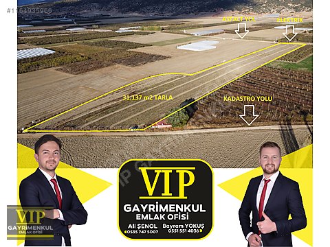 VİP GAYRİMENKUL'den IMIRCIK MAH. ANAYOL CEPHELİ 5.320m² SERA