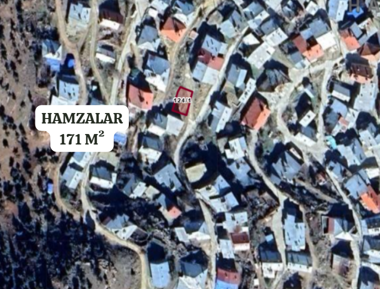 KONYA BOZKIR HAMZALAR 171 M²  İMARLI ARSA SATILIKTIR