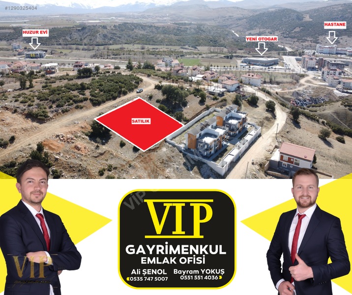 VIP GAYRİMENKUL' den EN DEĞERLİ BÖLGEDE 474 m² İMARLI ARSA
