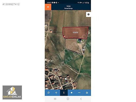 SİNCAN ANAYURT MAHALLESİNDE SATILIK FIRSAT ARSASI 845 MT