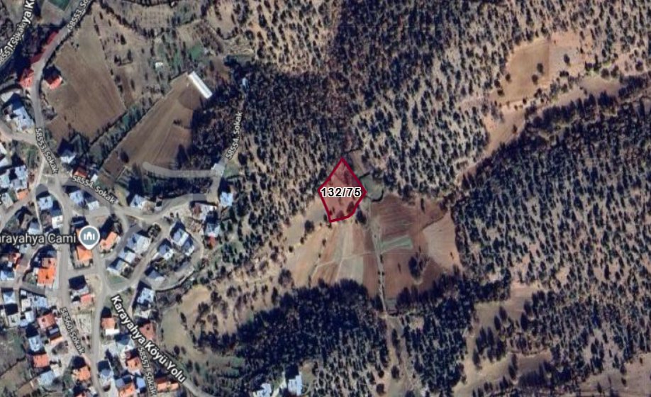 KONYA BOZKIR KARAYAHYA  KÖYÜNDE  1.890 M² TARLA SATILIKTIR