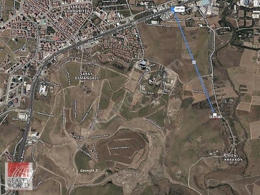 PURSAKLAR KARAKÖY DE ANA BULVARA ÇOK YAKIN SATILIK ARSA HİSSESİ