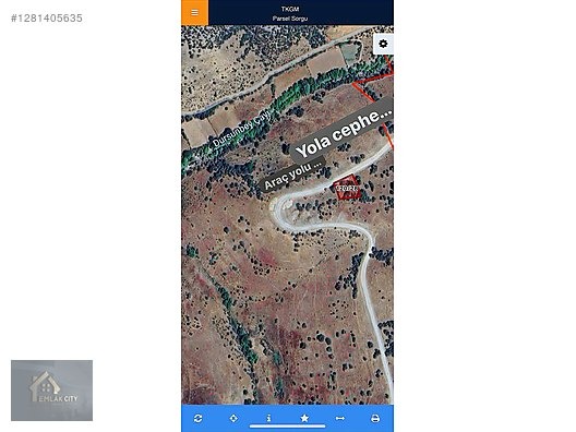 YATIRIM FIRSAT!! 1173 RESMİ (ARAÇ ) YOLUNA CEPHE ( TEK TAPU )...
