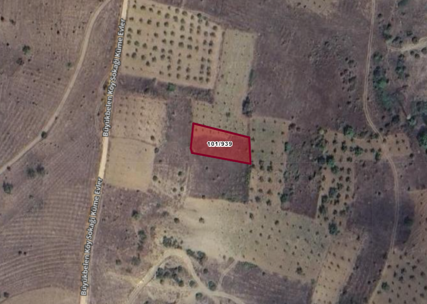 BİLECİK GÖLPAZARI BÜYÜKBELEN  KÖYÜNDE  843 M² BAHÇE SATILIKTIR