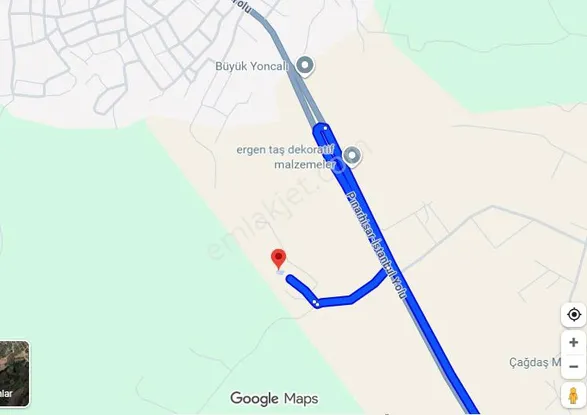 Tekirdağ Saray Büyükyoncalıda Satılık Arsa