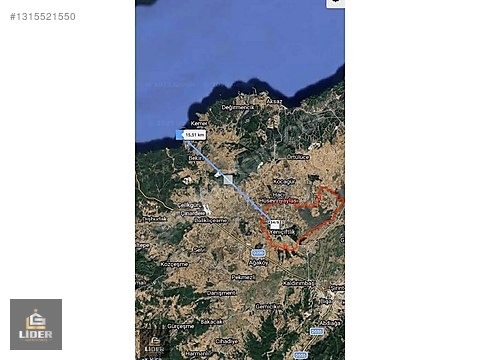 BİGA DA SATILIK MÜSTAKİL BAĞ YERİ