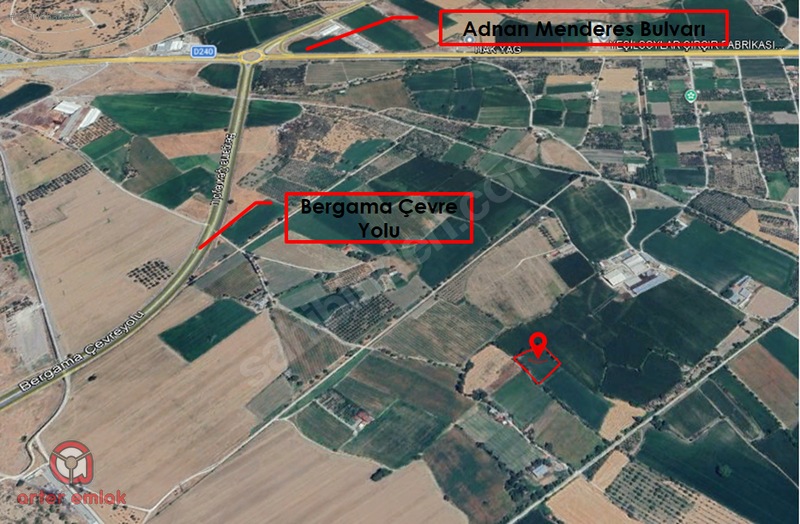 ARTER EMLAK'TAN BERGAMA İSLAMSARAYDA 4753 M² SATILIK TARLA
