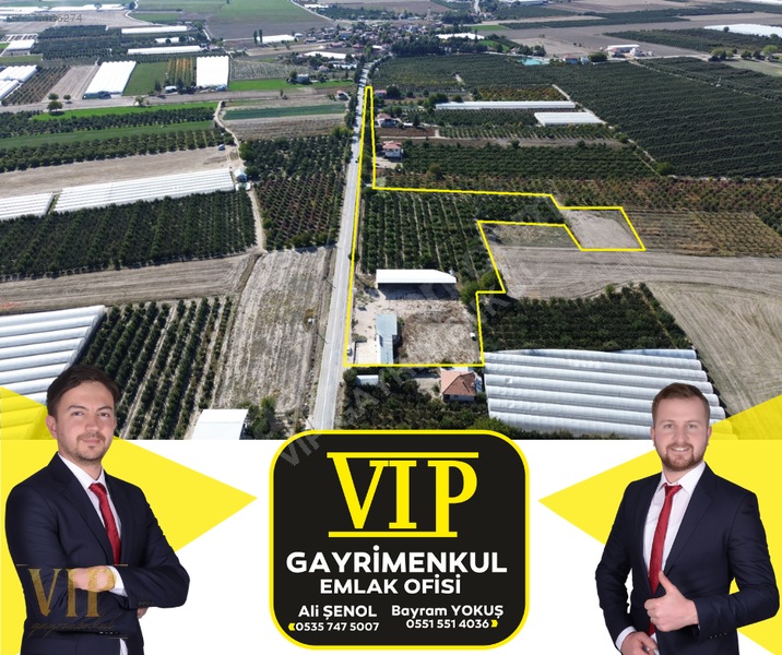 VİP GAYRİMENKUL'den BEYLER MAH. ANA YOLA SIFIR DÜKKAN VE DEPO