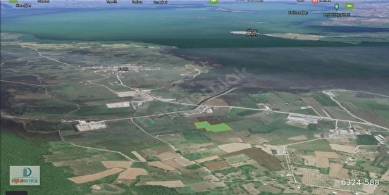 DijitalEmlak'tan Nilüfer Akçalarda Satılık 12.100 m2 Yatırımlık Kıymetli Arazi.