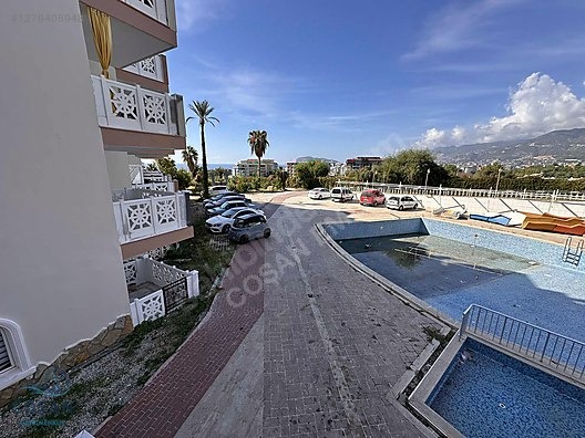 Alanya Kestel'de Havuzlu, Deniz Manzaralı 2+1 Satılık Daire