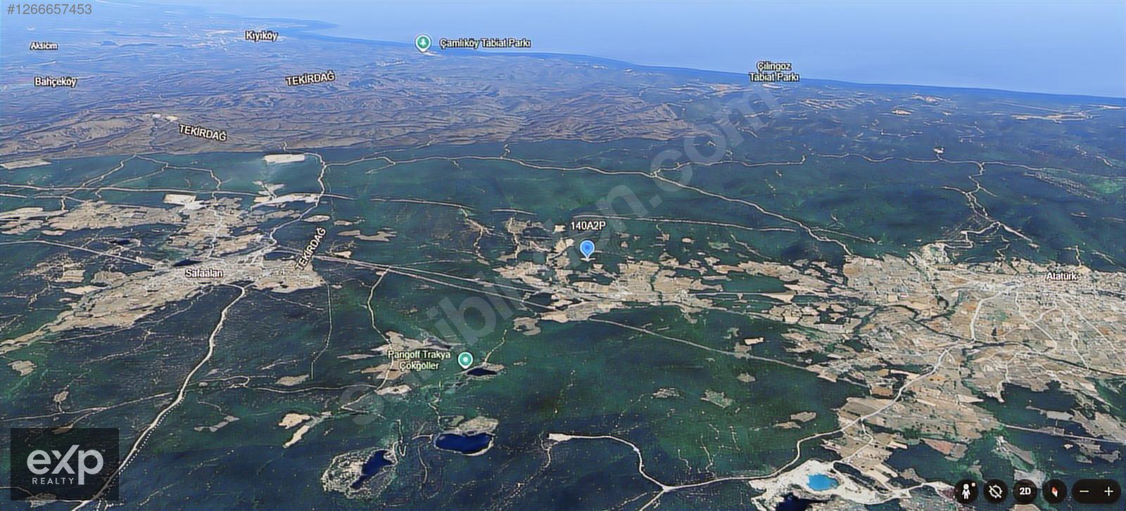 BİNKILIÇ ORMAN İÇİNDE ÖZEL KONUMLU 6.745 m2. ARAZİ