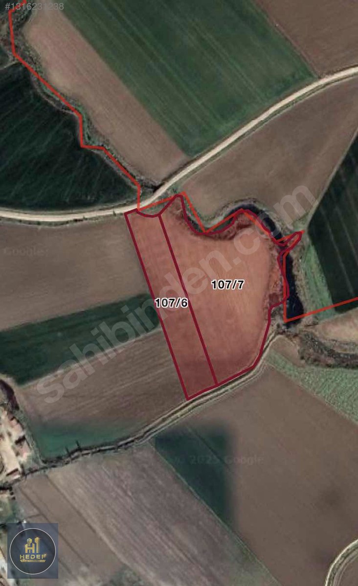 MERZİFONDA SATILIK SULU TARLA 21.124 m2 - AMASYA MERZİFON