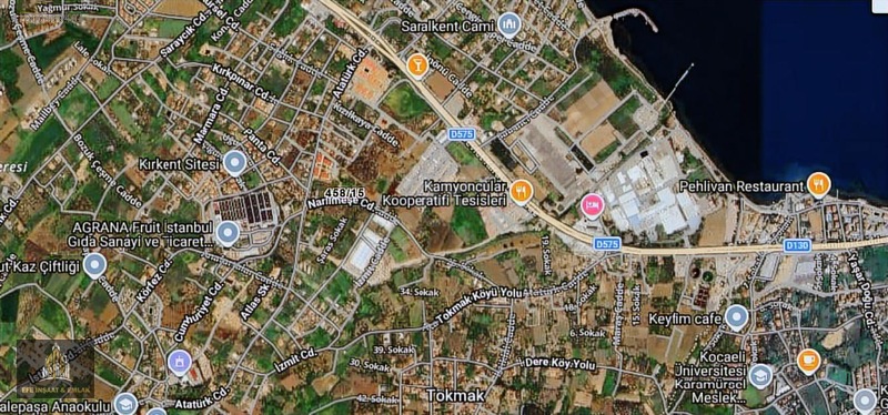 YALOVA Kaytazderede 500 m² Villa İmarlı Deniz Manzaralı Arsa
