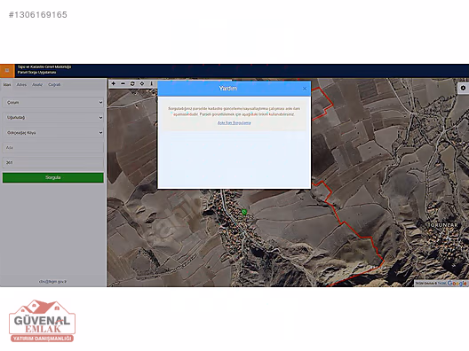 KÖŞEBAŞINDA DÜMDÜZ KONUMDA TEK TAPU