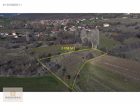 BİLECİK SÖĞÜT 2038 M2 KÖYÜN DİBİ BAHÇELİK VE YATIRIMLIK TARLA