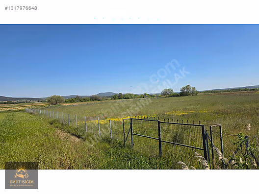Erikli Köyü'nde Göl ve Deniz Manzaralı, 7400m² Tek Tapu Arsa
