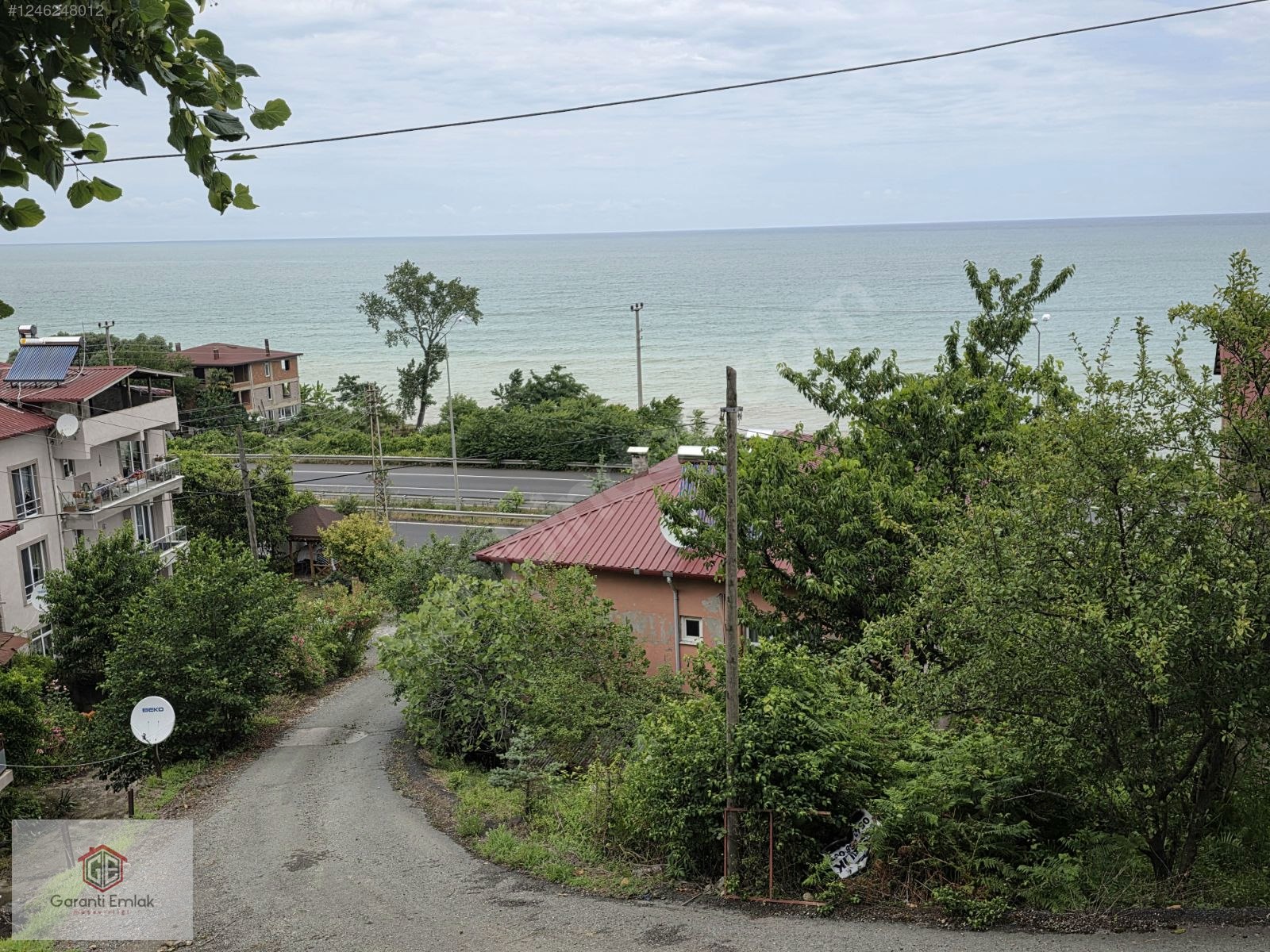 GÜLYALIDA 318 M2 DENİZ MANZARALI KÖŞE ARSA SATILIK ACİLL