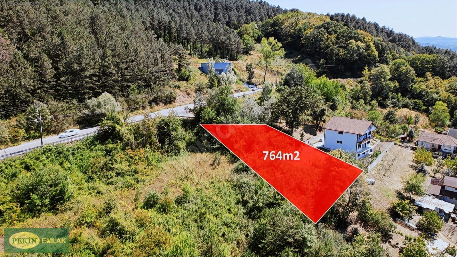 PEKİN EMLAK'tan satılık mhteşem manzaralı arsa