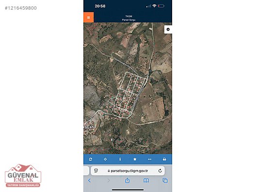 GÜVENAL GAYRİMENKULDEN KADASTRO YOLUNA CEPHE 1660 M2