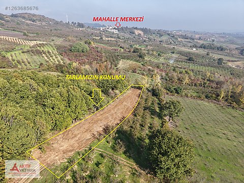 KANDIRA'DA YERLEŞİM KENARI TERAS KONUMDA 1210 M2 SATILIK TARLA