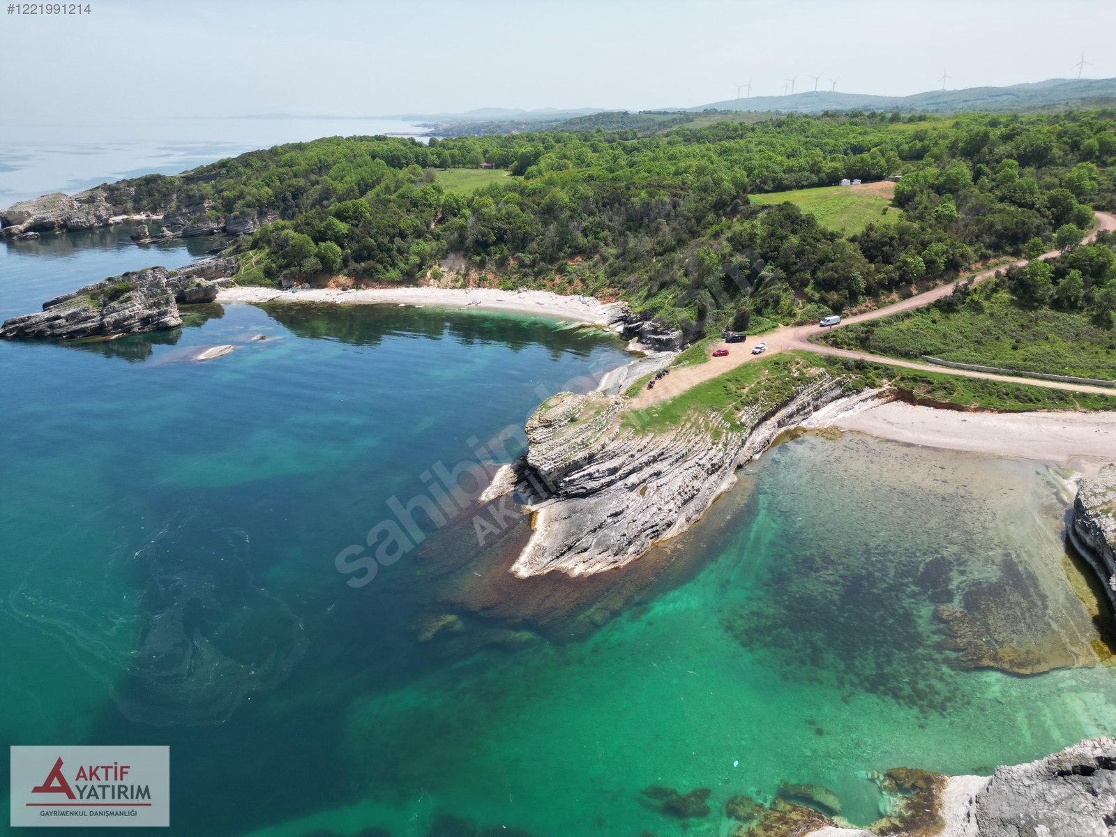PINARLI'DA FULL DENİZ VE DOĞA MANZARALI ZİRVE KONUMDA 14502 M2