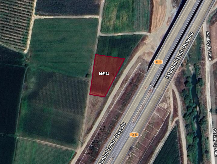 BURSA MUSTAFAKEMALPAŞA ADA   KÖYÜNDE 2.014  M² TARLA  SATILIKTIR