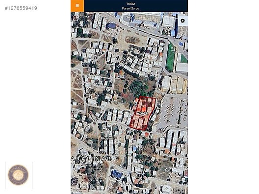 KARAPINAR MH SATILIK ARSA TOPLAM 472M2 DETAY AÇIKLAMA DA