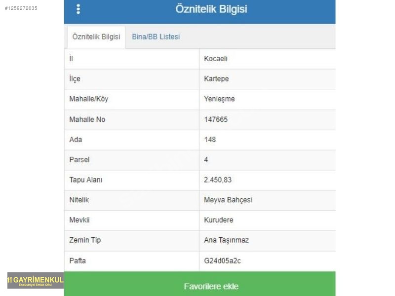 Kartepe Eşme'de Göl Manzaralı, %20 Konut İmarlı Satılık Arsa - KOCAELİ KARTEPE