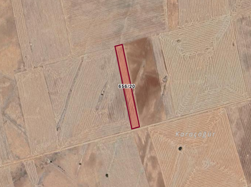 KARAMAN KAZIMKARABEKİR PAZAR   KÖYÜNDE  4.410  M²  TARLA  SATILIKTIR