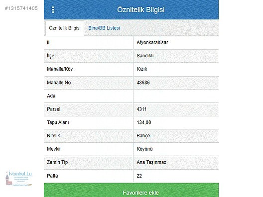 KÖYE YAKIN UYGUN BÜTÇELİ TAPU