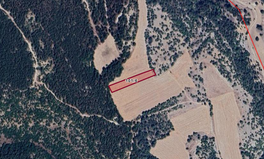 KÜTAHYA ÇAVDARHİSAR EFELER  KÖYÜNDE  2.580 M²  TARLA  SATILIKTIR