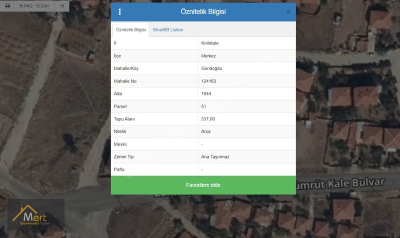 GÜNDOĞDU MAH. 537M2 TEK TAPU İLERİDE 2DAİRE GETİRİLİ FIRSAT ARSA