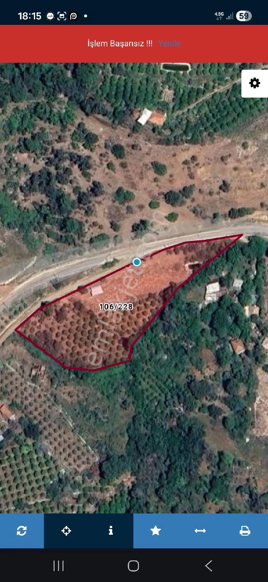 Erentepe Mahallesi Satılık Bahçe