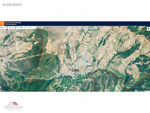 KAFKAS EMLAK'TAN PAŞALAR'DA 3.623 m2 SATILIK TARLA