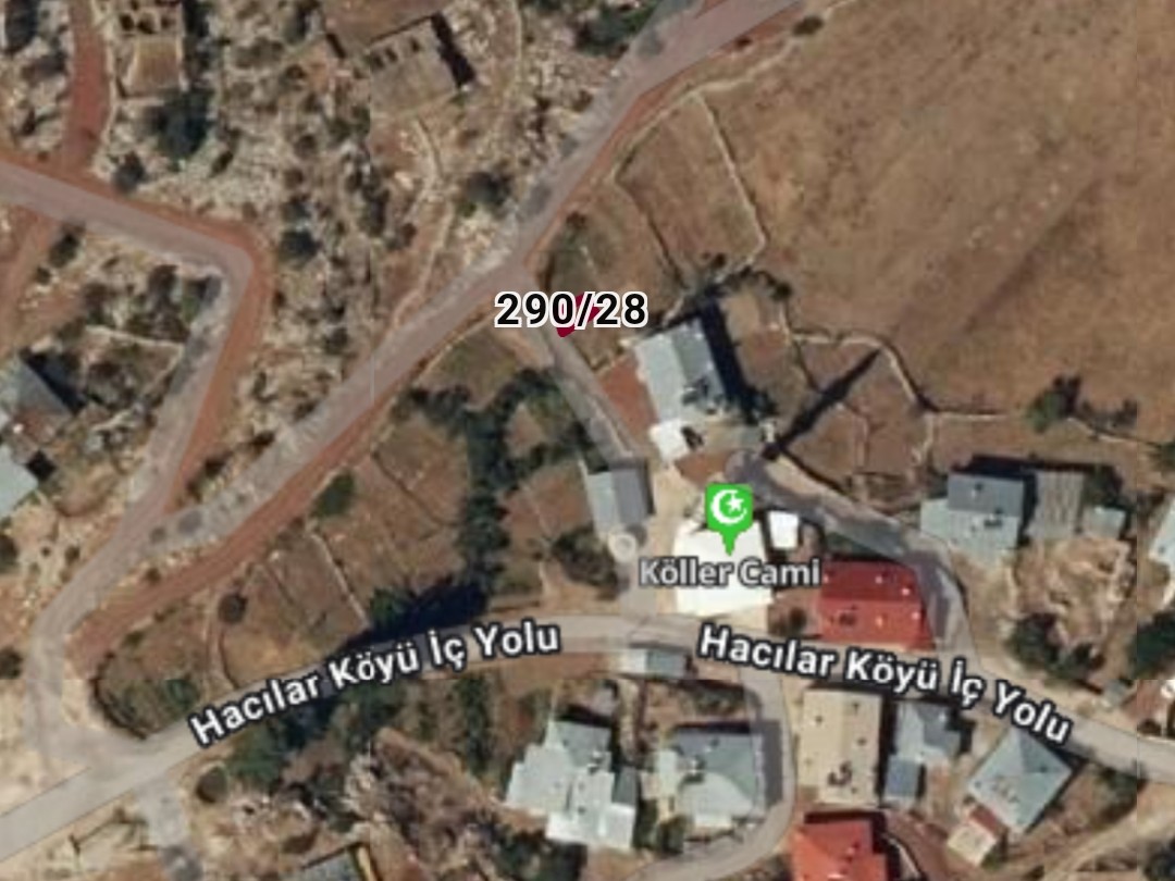  KONYA BOZKIR HACILAR KÖYÜNDE 15 M² BAHÇEMİZ SATILIKTIR.