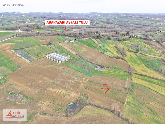 KANDIRA MERKEZE YAKIN ÇAPI DÜZGÜN 1219 M2 SATILIK TARLA