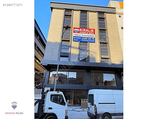 ANA CADDE ÜSTÜ SIFIR,KIRALIK OTOPARKLI KOMPLE BINA