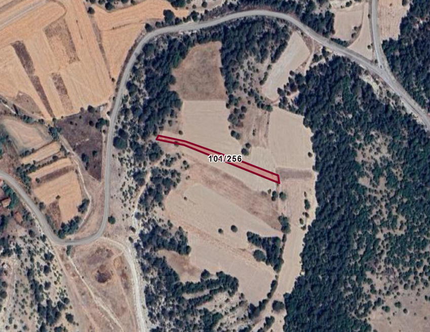 KÜTAHYA ÇAVDARHİSAR ÇAT  KÖYÜNDE 1.502  M²  TARLA  SATILIKTIR