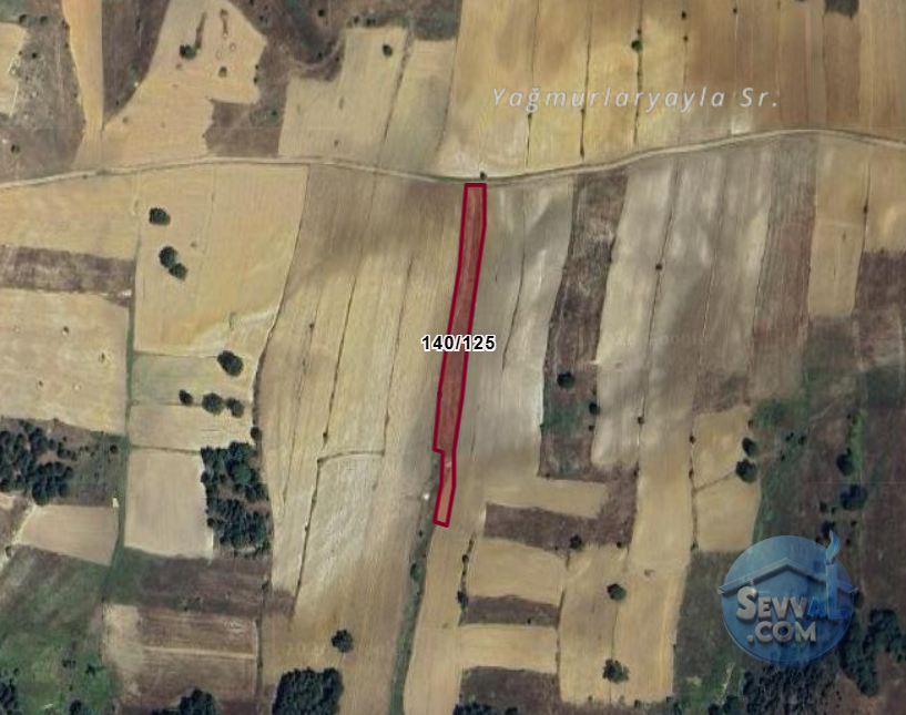 KÜTAHYA GEDİZ YAĞMURLAR  KÖYÜNDE  2.860 M²  TARLA  SATILIKTIR