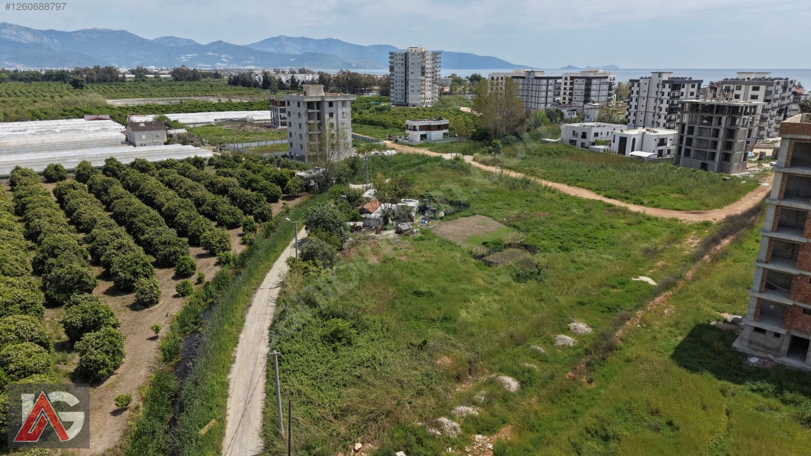 FİNİKE HASYURT 1175m2 SATILIK İMARLI ARSA