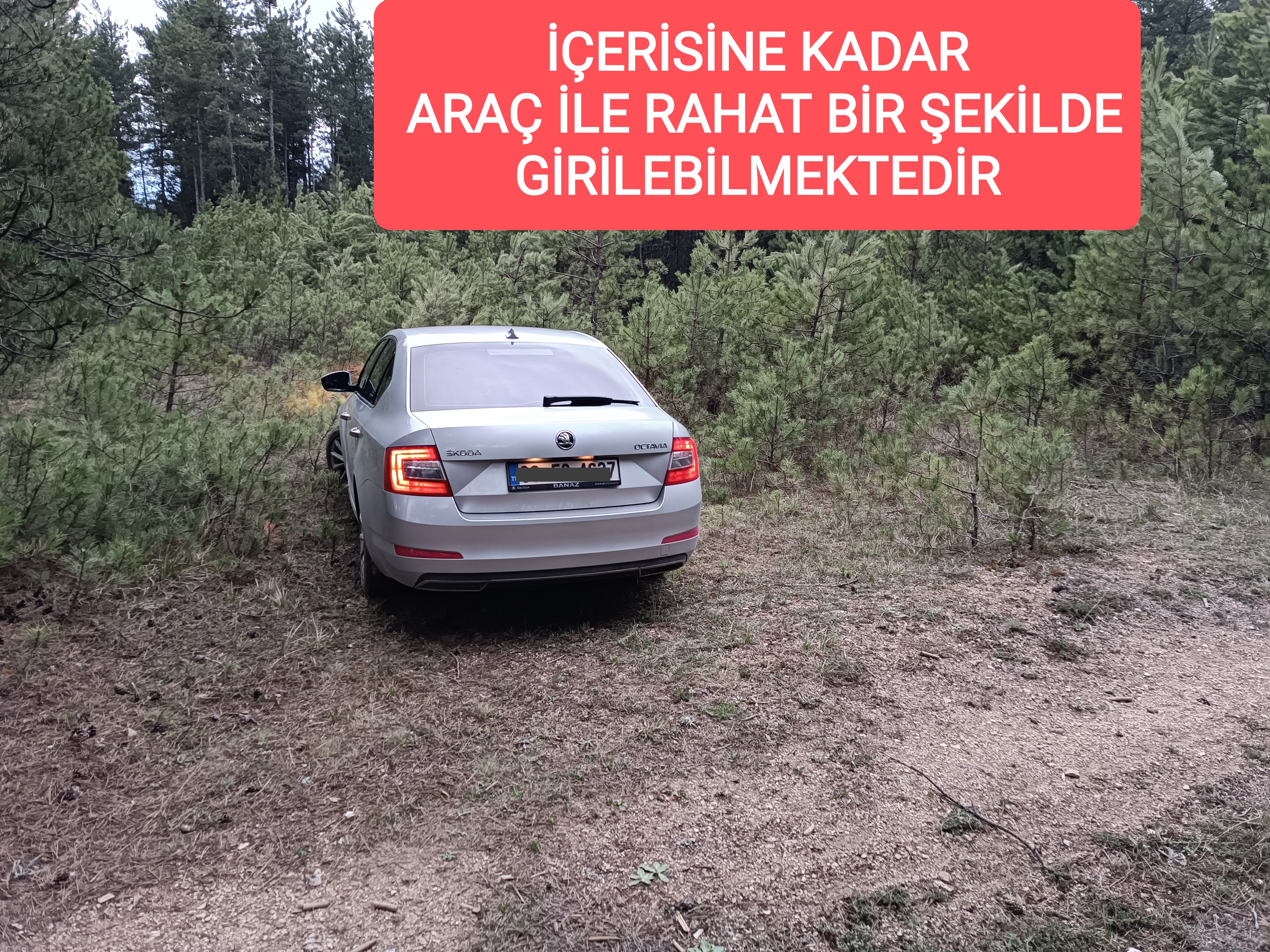 KARABÜK MERKEZ YUKARI KIZILCAÖREN KÖYÜNDE 2.022 M² MÜSTAKİL TAPULU, UYGUN FİYATL - KARABÜK MERKEZ fotoğraf 3