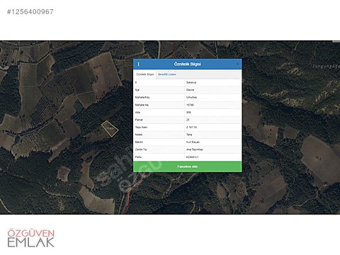 Bilecik Büyükbelen'de Yatırımlık 481m2 Tarla