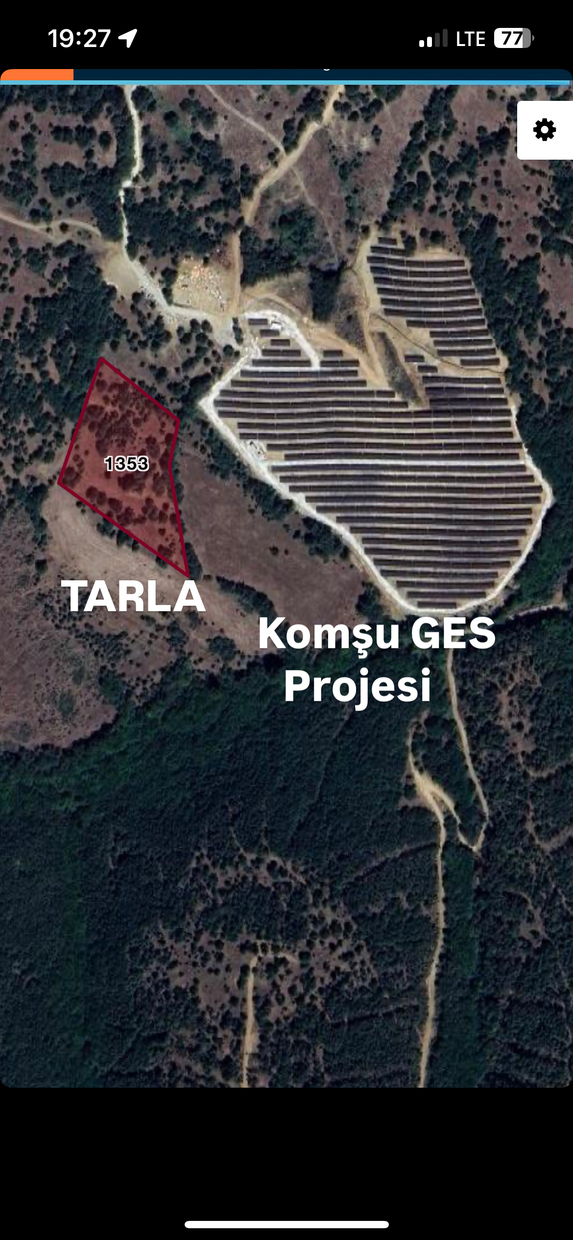 YATIRIMLIK 8,300 m2 GES’e KOMŞU TARLA - BİLECİK-SÖĞÜT-KEPEN - BİLECİK SÖĞÜT fotoğraf 4