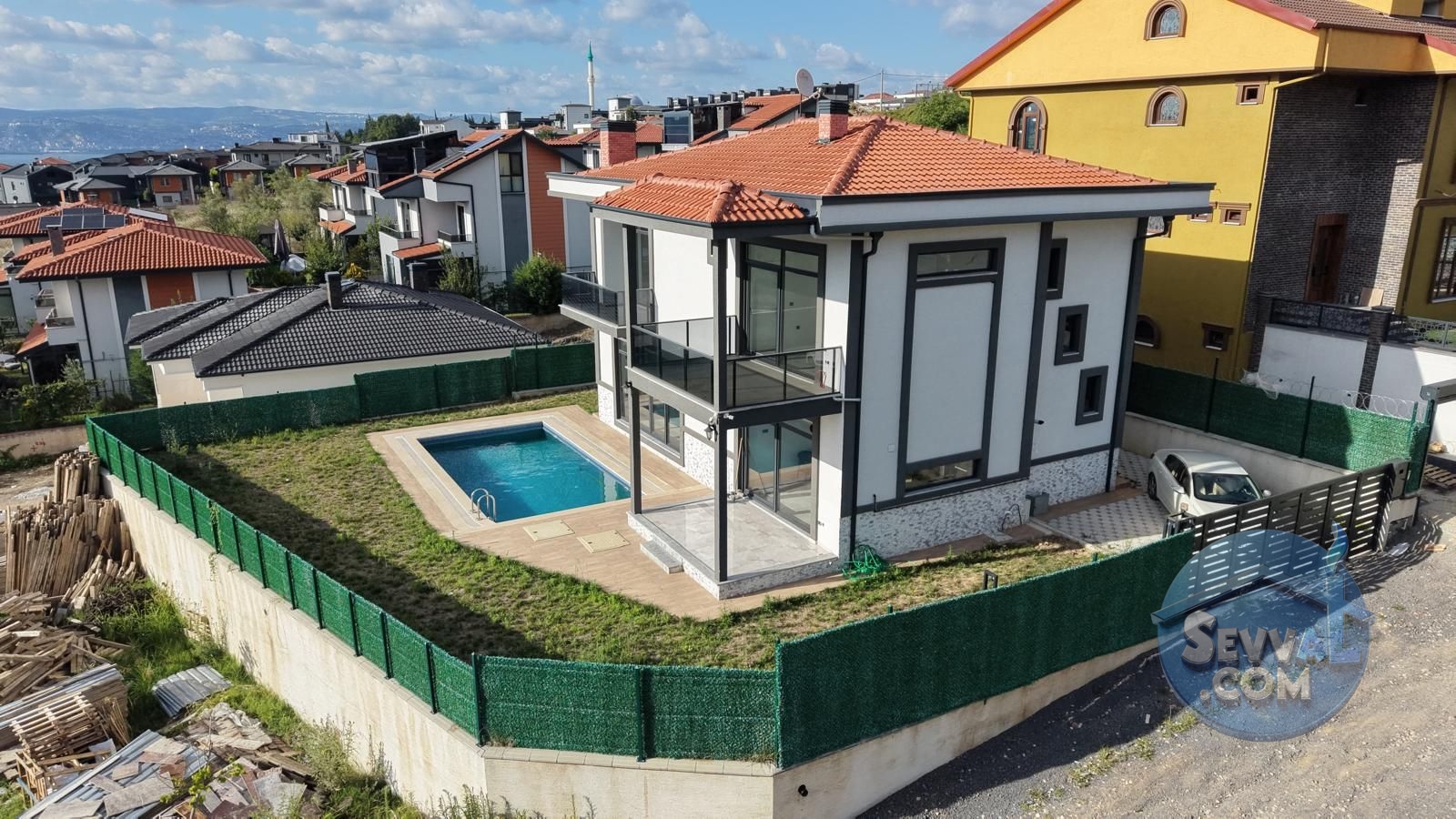 DAMLAR MAH. SATILIK 4+1 HAVUZLU LÜKS MÜSTAKİL VİLLA
