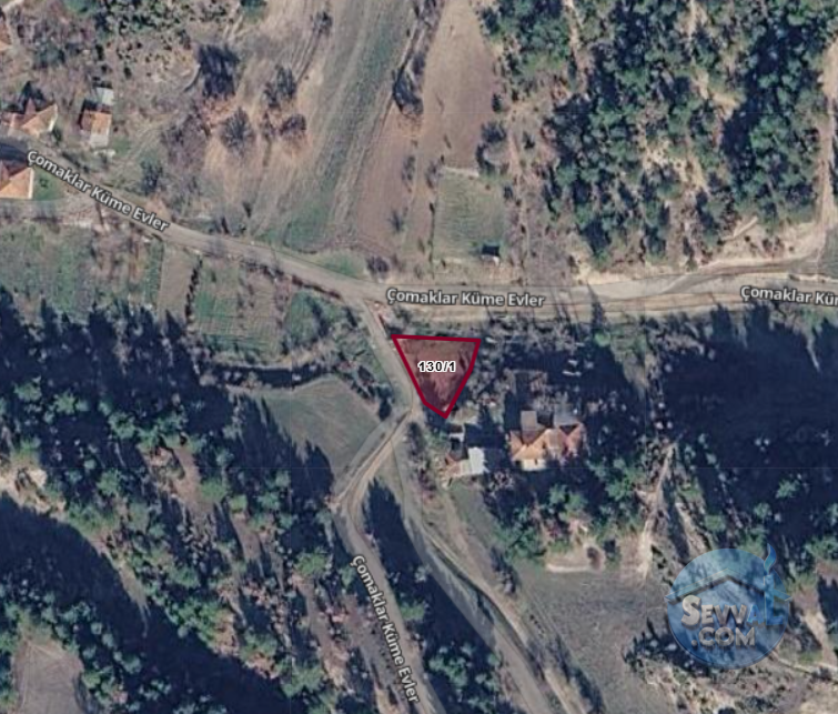 KÜTAHYA GEDİZ ÇOMAKLAR  KÖYÜNDE  463 M² ARSA  SATILIKTIR - KÜTAHYA GEDİZ
