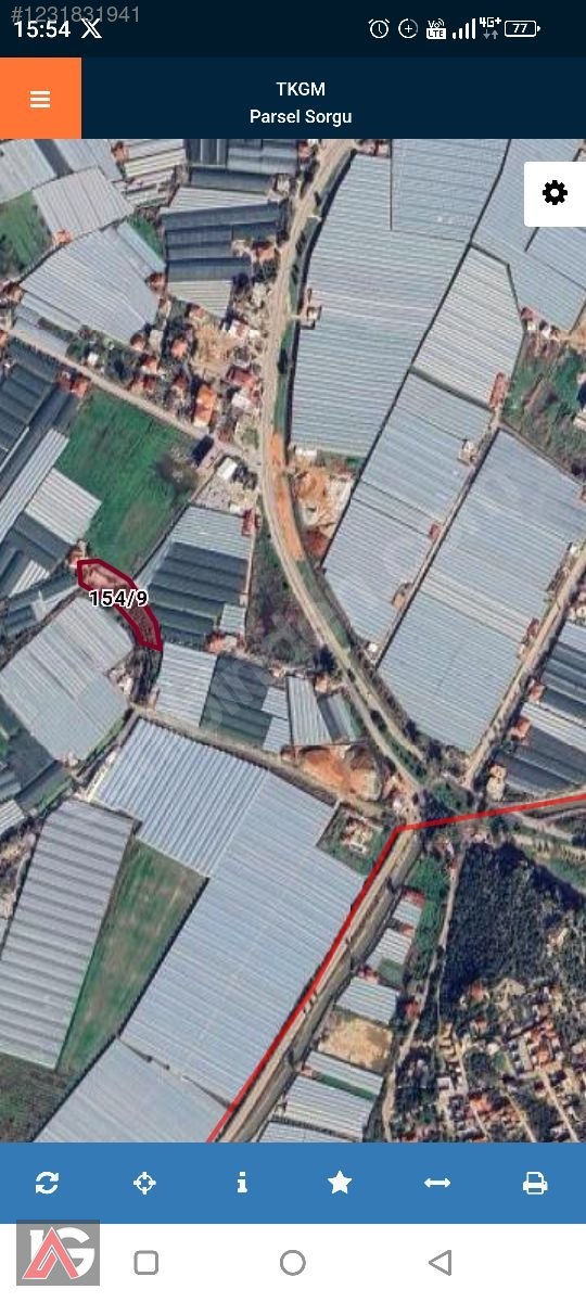 ACİL!!! KAŞ/OVA/YEŞİLYURT 3513 M2 ARAZİ FİYAT DÜŞTÜ