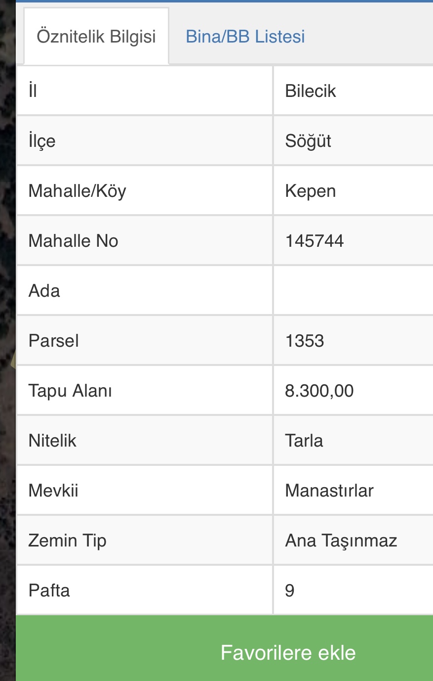 YATIRIMLIK 8,300 m2 GES’e KOMŞU TARLA - BİLECİK-SÖĞÜT-KEPEN - BİLECİK SÖĞÜT fotoğraf 8
