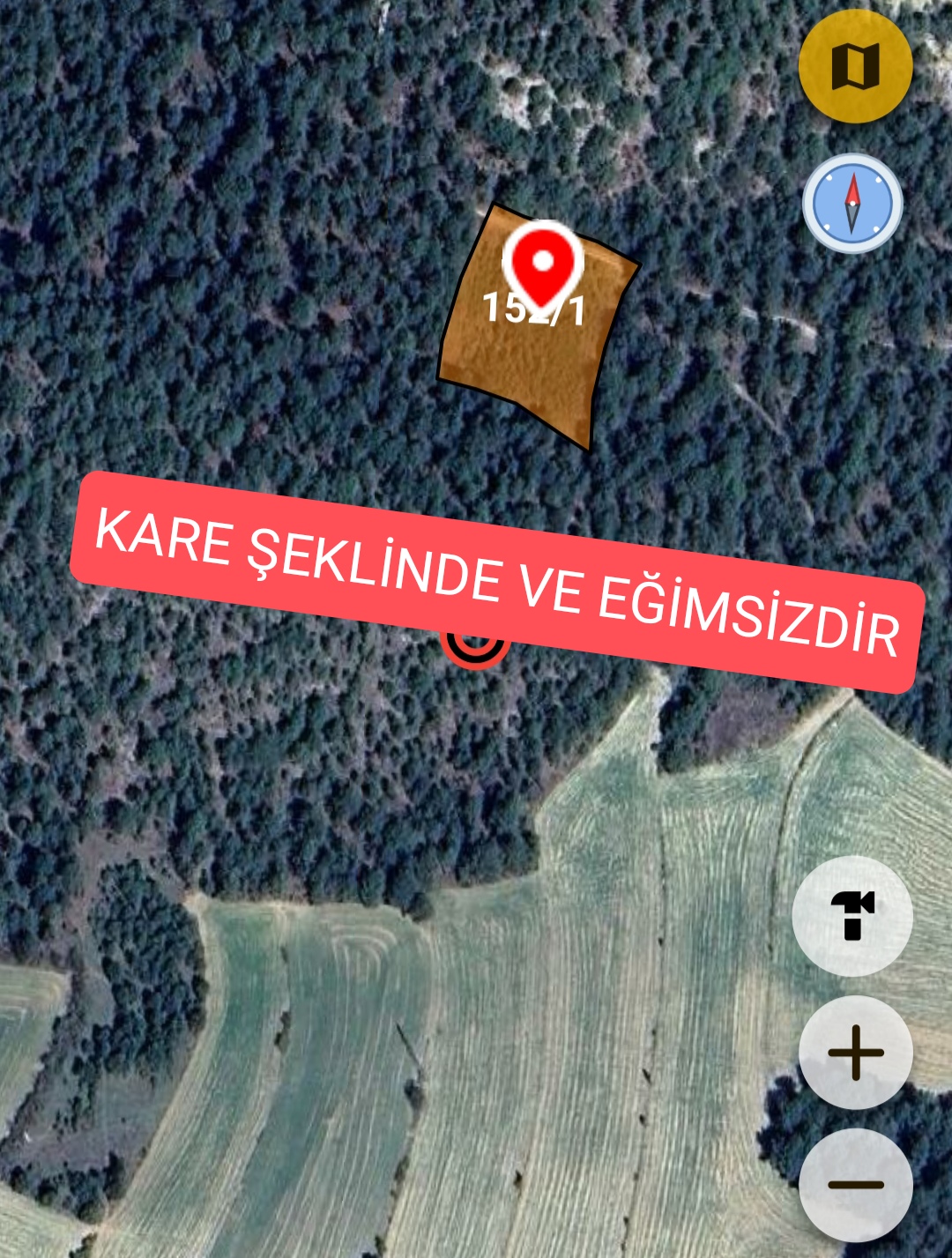 KARABÜK MERKEZ YUKARI KIZILCAÖREN KÖYÜNDE 2.022 M² MÜSTAKİL TAPULU, UYGUN FİYATL - KARABÜK MERKEZ fotoğraf 2