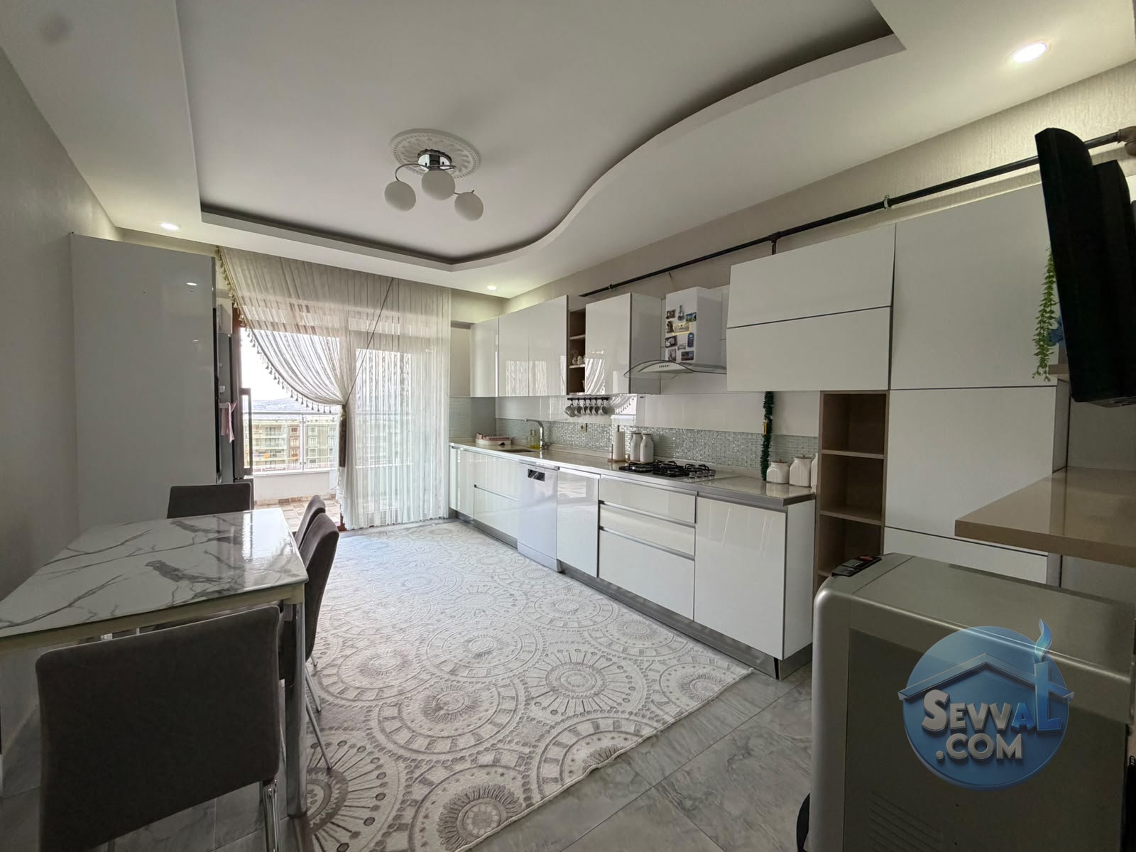 AHMET ERSEVEN MAH. KARAAĞAÇ SİTESİNDE 12. KAT 4+1 ODALI 400 m2 İÇİ FULL YAPILI - ŞANLIURFA HALİLİYE fotoğraf 8