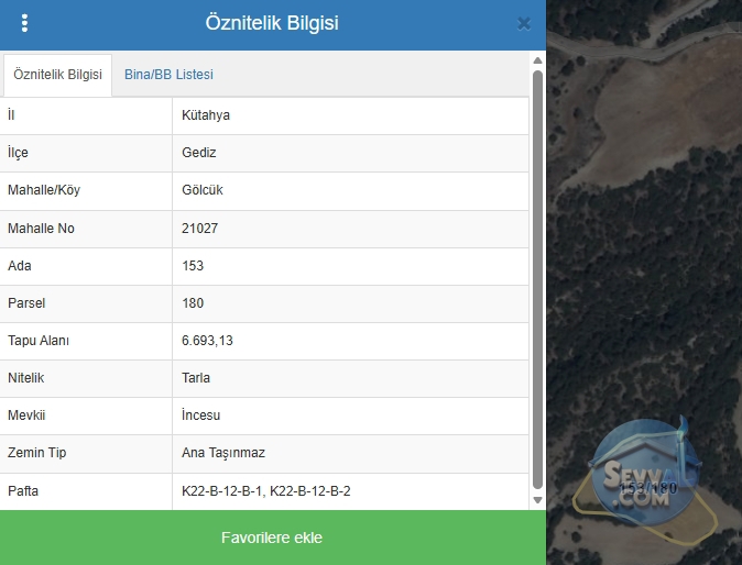 KÜTAHYA GEDİZ GÖLCÜK 6.693M² TARLA SATILIKTIR